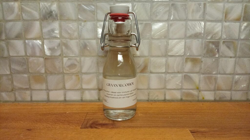 Tinctuur maken welke alcohol